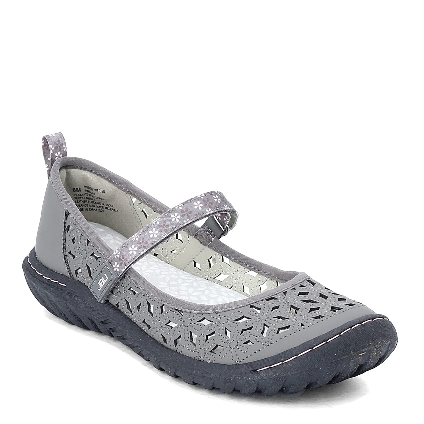 Peltz Shoes  Women's Jambu Wildflower Mary Jane Flat