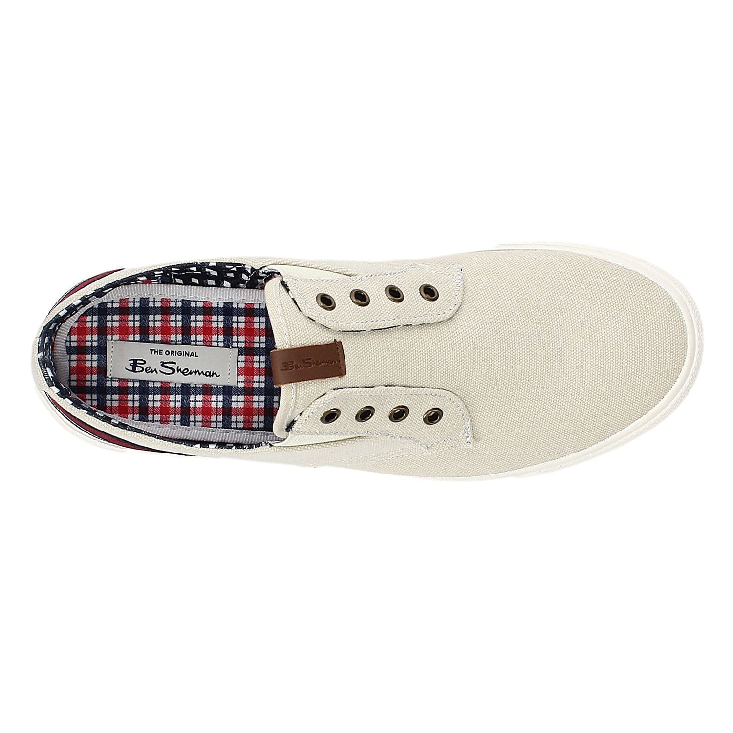 Peltz Shoes  Men's Ben Sherman Percy Laceless Sneaker
