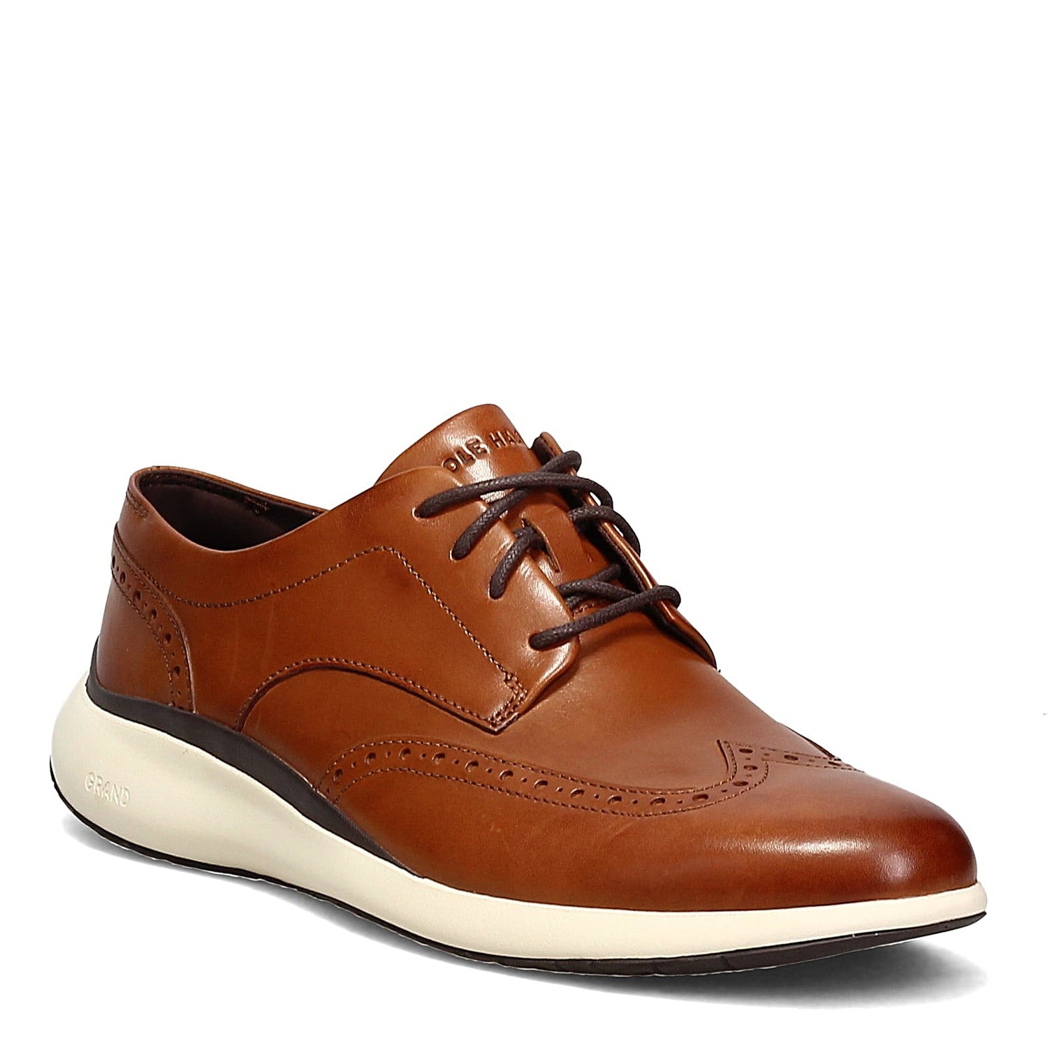 Peltz Shoes  Men's Cole Haan Grand Troy Plain Toe Oxford