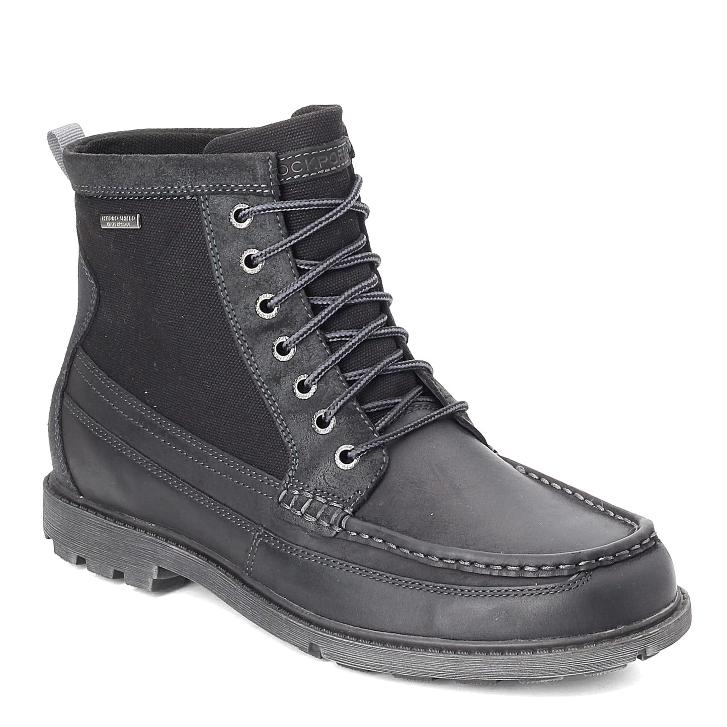 Peltz Shoes  Men's Rockport Storm Surge High Moc Waterproof Boot
