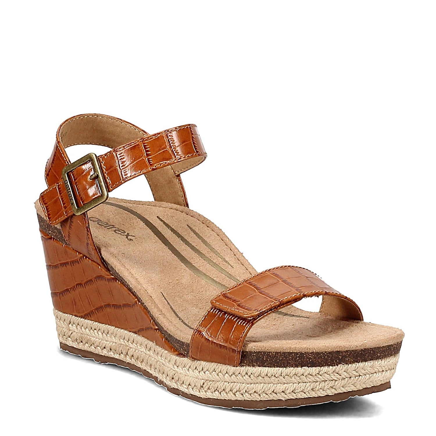 Peltz Shoes  Women's Aetrex Sydney Sandal