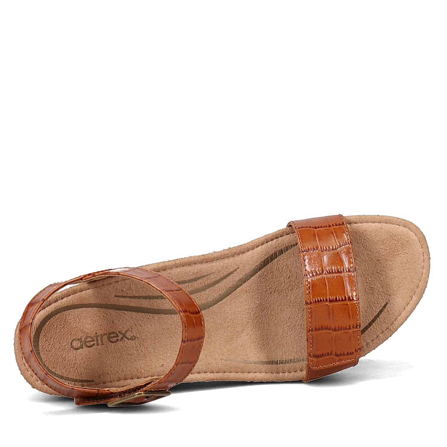 Peltz Shoes  Women's Aetrex Sydney Sandal