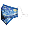 Peltz Shoes  Unisex Hang Accessories Starry Night Face Mask