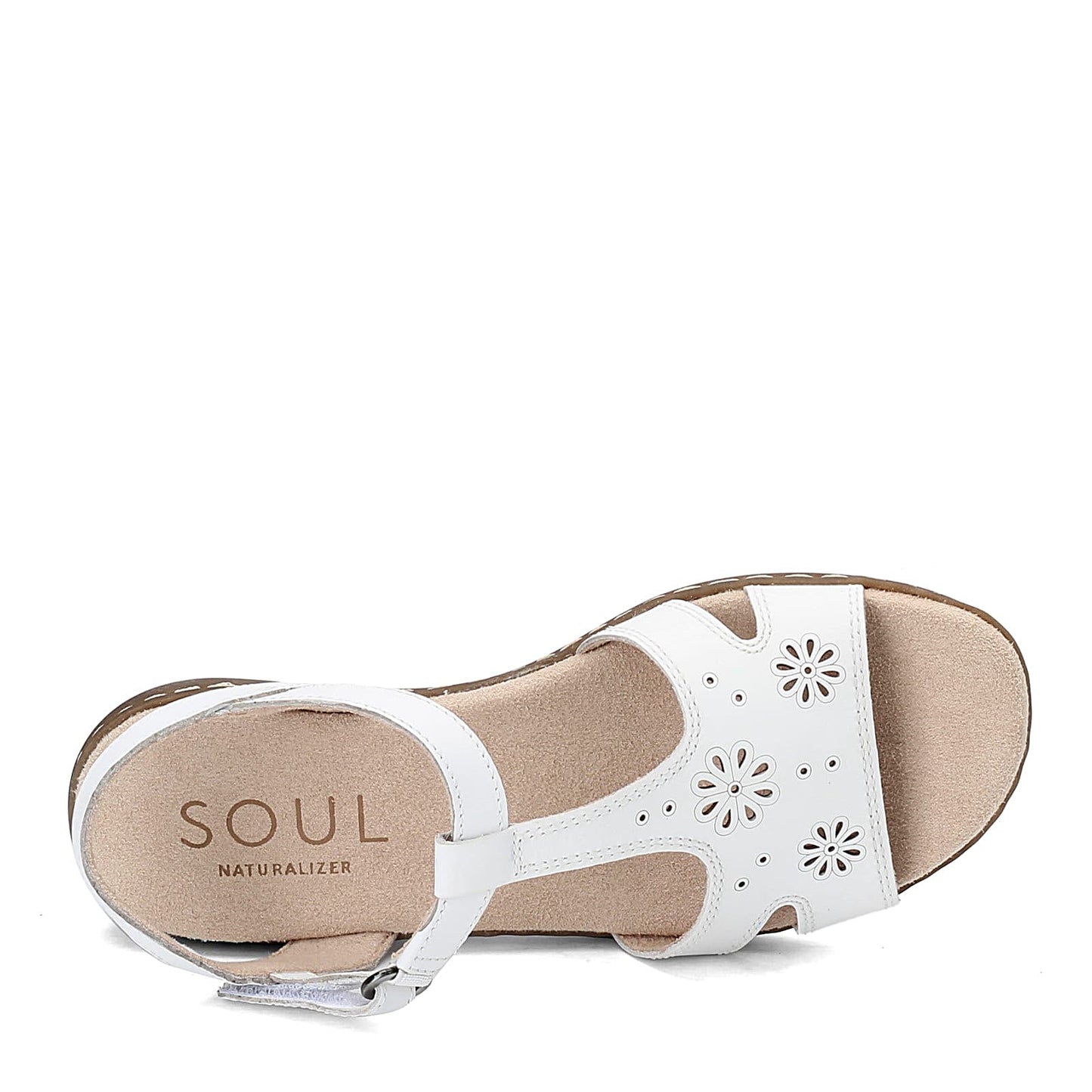 Peltz Shoes  Women's Natural Soul Brio Sandal