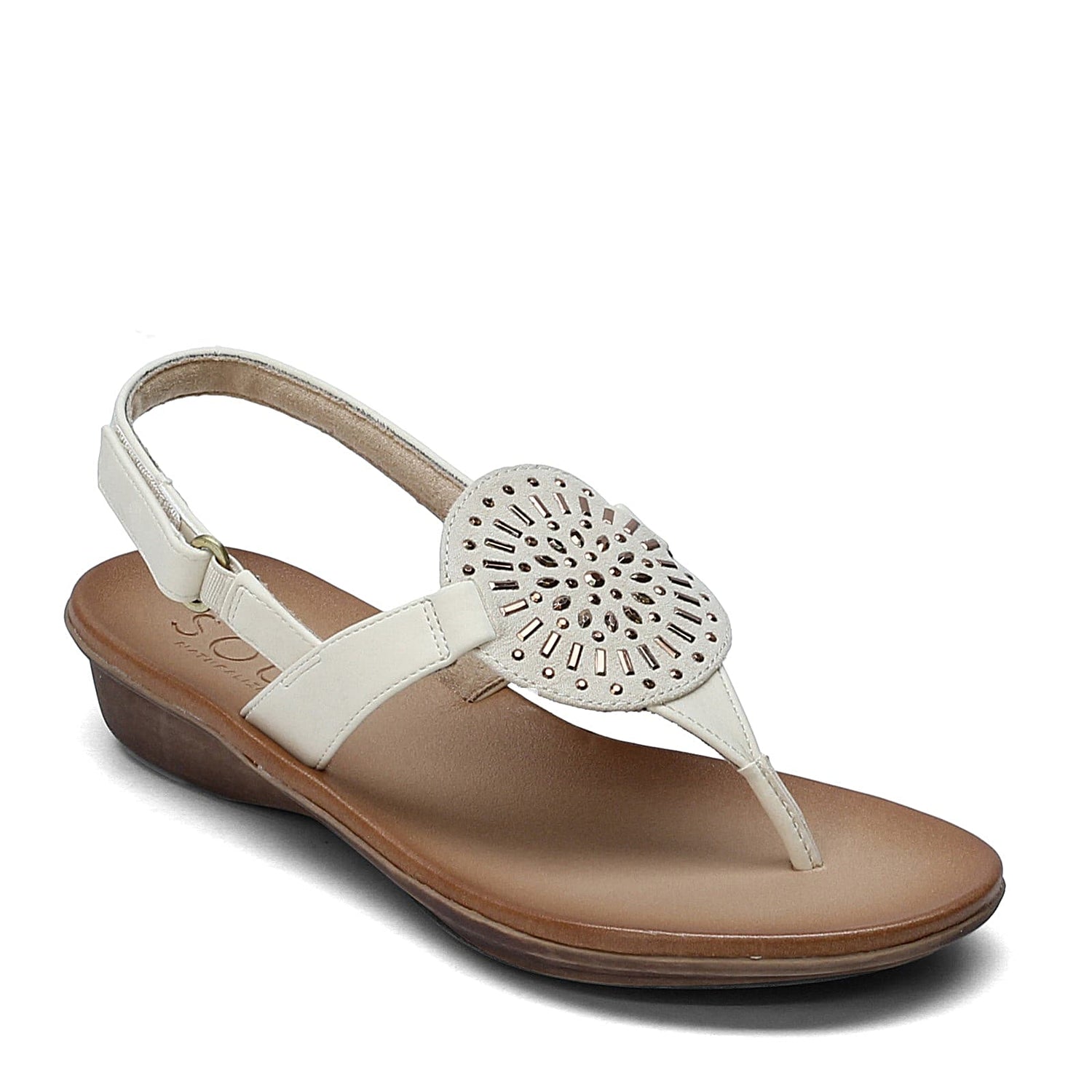 Peltz Shoes  Women's Natural Soul Stellar Sandal