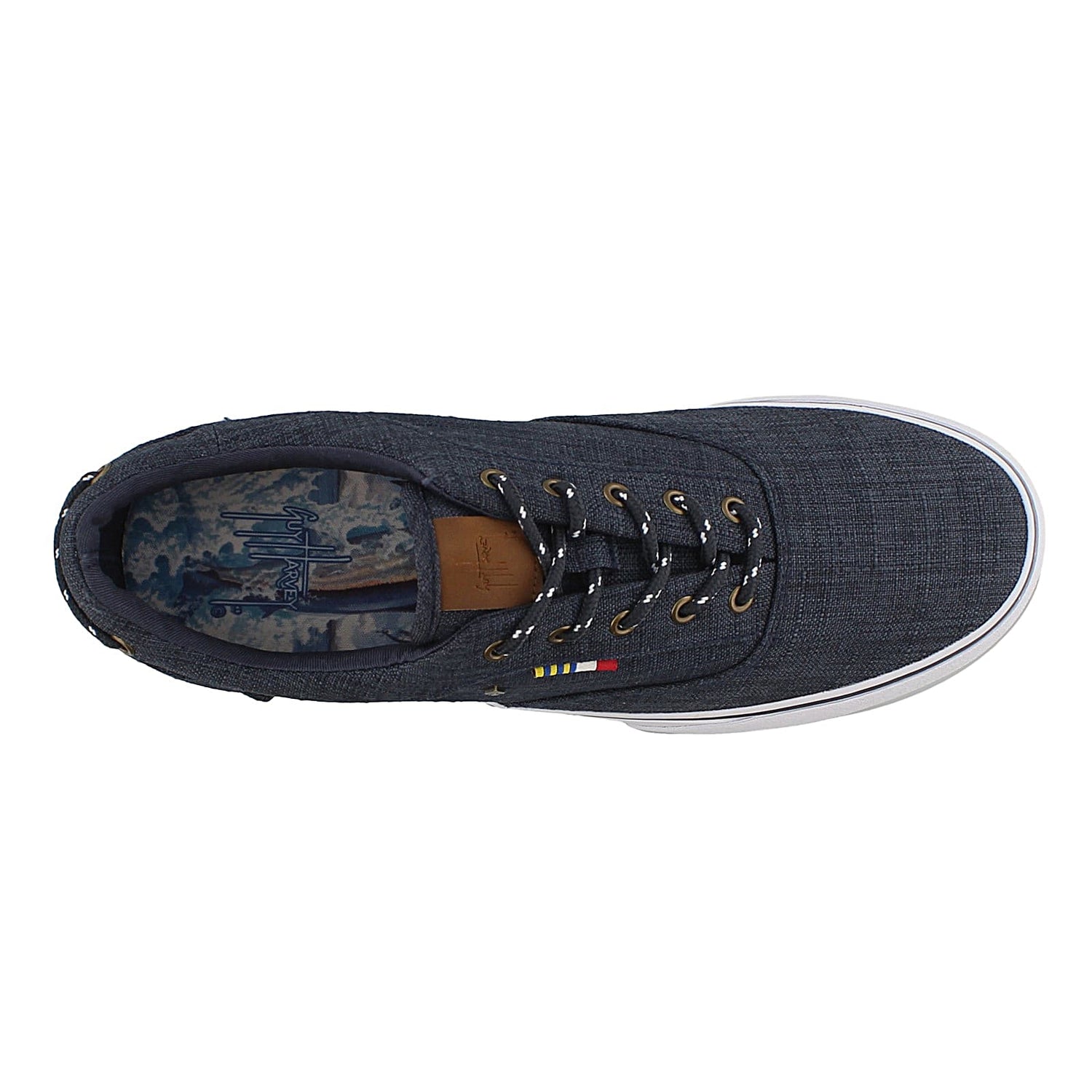 Peltz Shoes  Men's Guy Harvey Atlantic Casual Sneaker