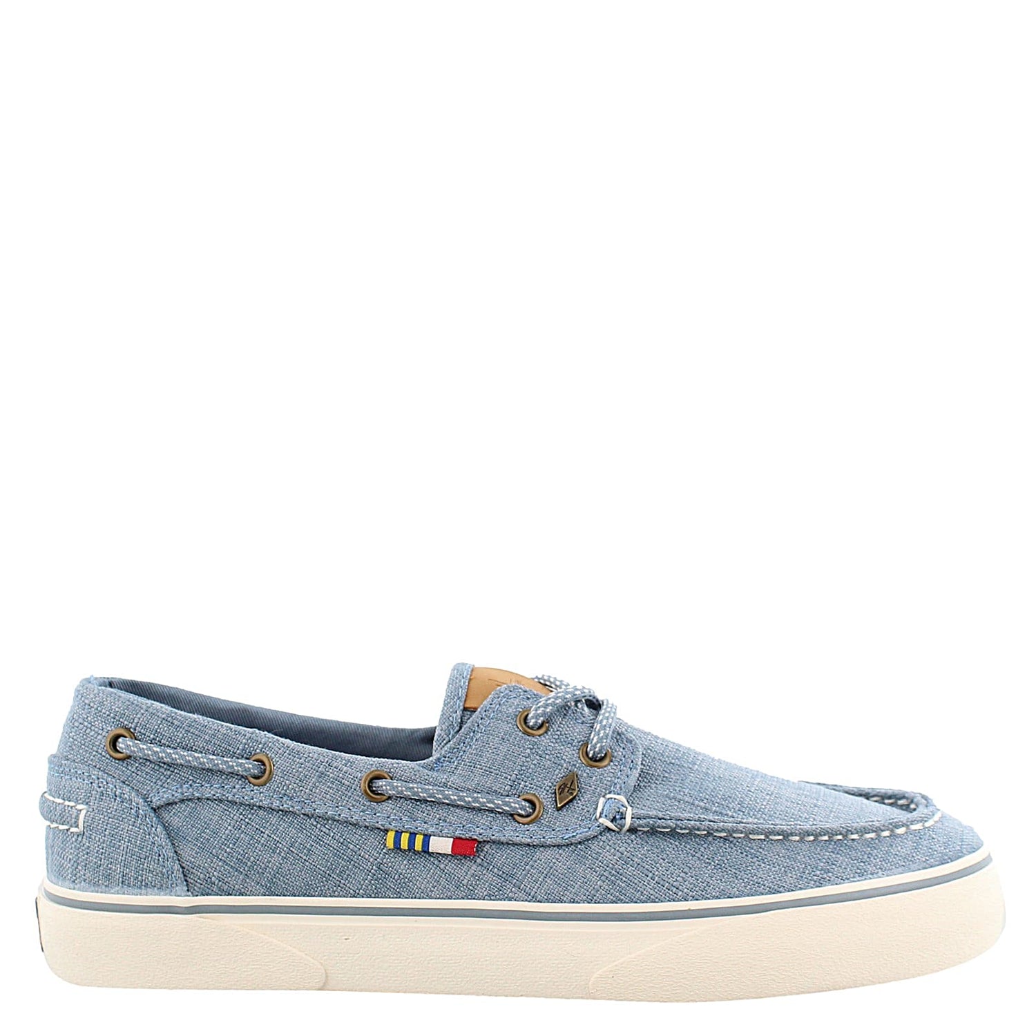Peltz Shoes  Women's Guy Harvey Gulf Canvas Boat Shoe