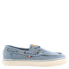 Peltz Shoes  Women's Guy Harvey Gulf Canvas Boat Shoe
