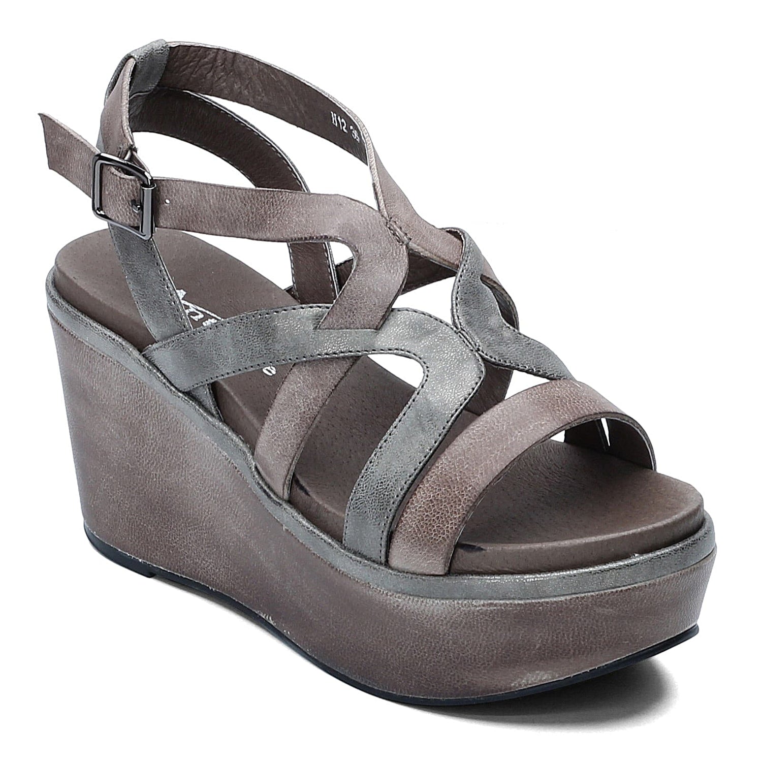 Peltz Shoes  Women's Antelope Evy Sandal