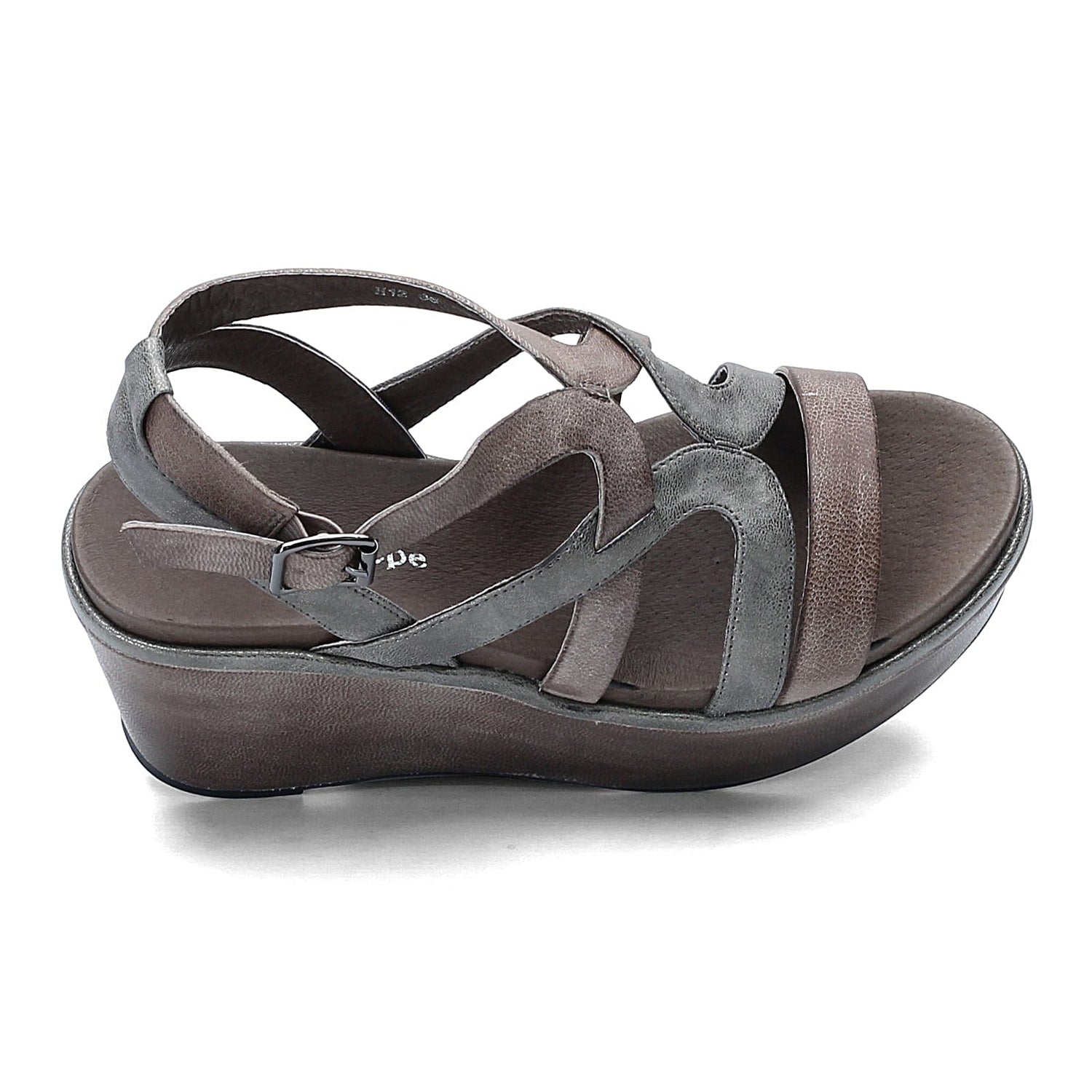 Peltz Shoes  Women's Antelope Evy Sandal