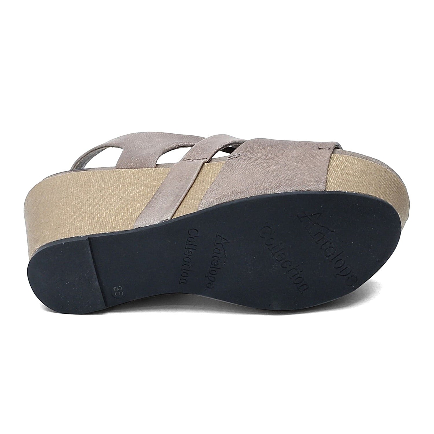 Peltz Shoes  Women's Antelope Kaya Sandal