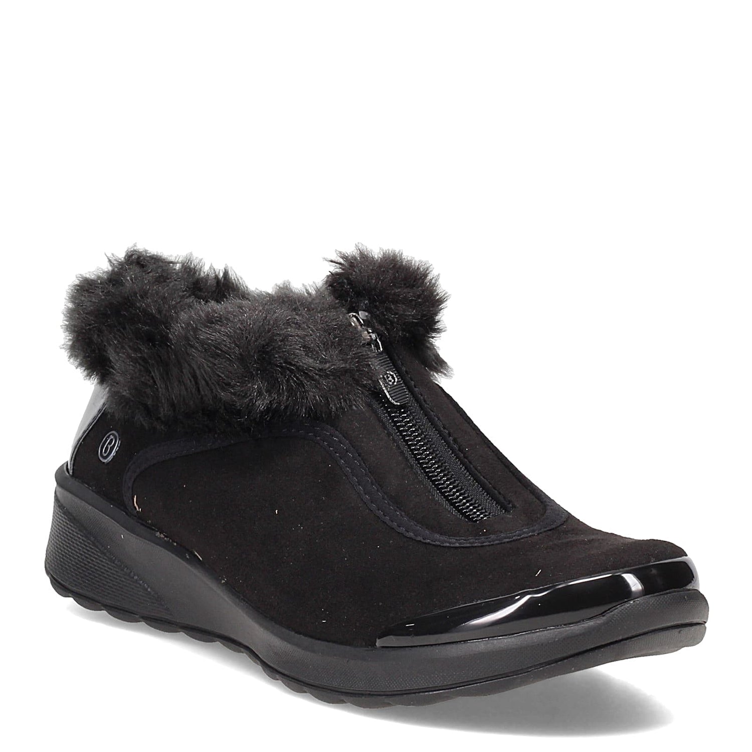 Peltz Shoes  Women's Bzees Golden Zip Bootie