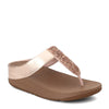 Peltz Shoes  Women's FitFlop Sparklie Crystal Toe Post Thong Sandal