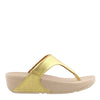 Peltz Shoes  Women's FitFlop Lulu Thong Sandal