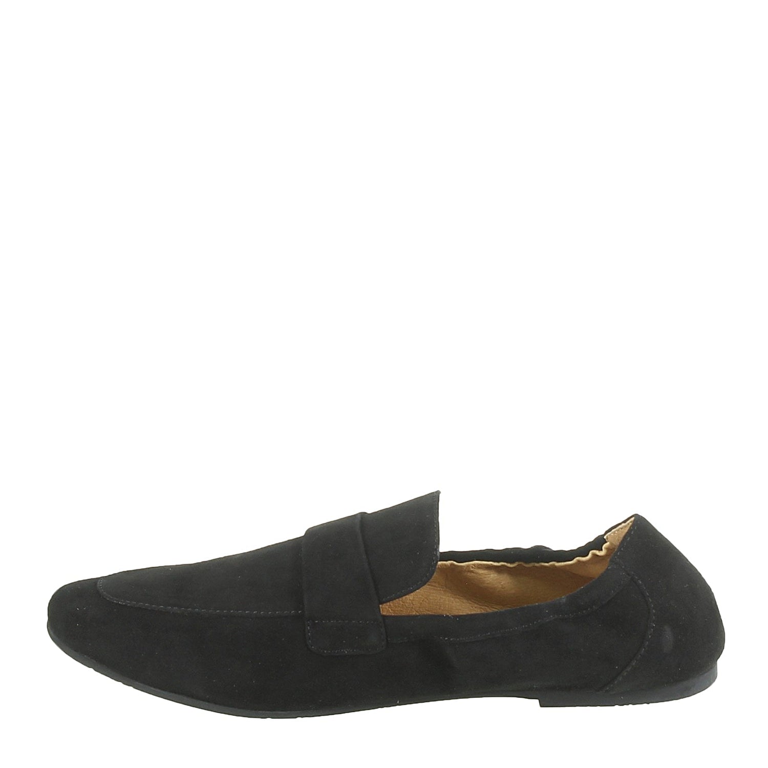 Peltz Shoes  Women's Chocolate Blu Ida Slip On