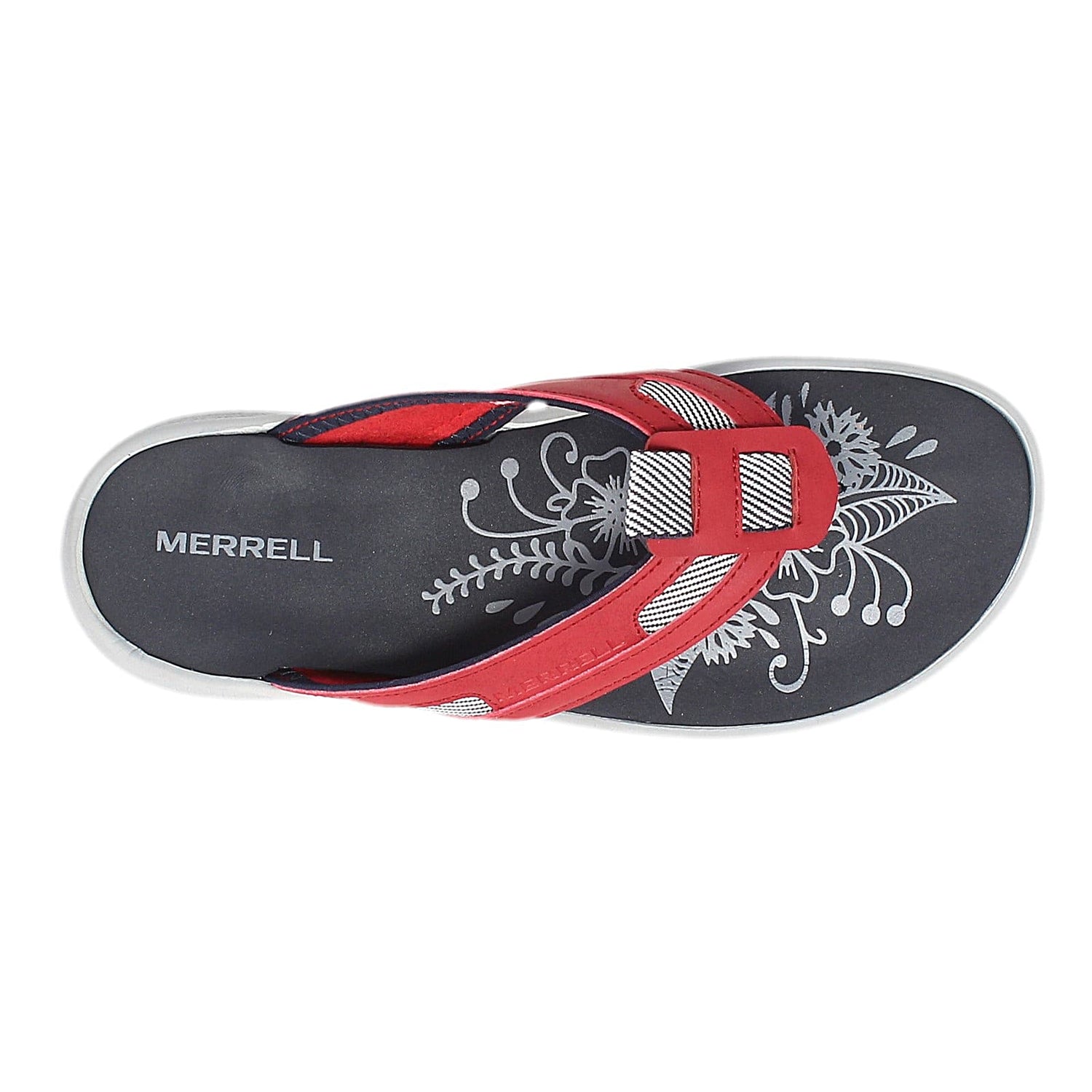 Peltz Shoes  Women's Merrell Lunar Flip Sandal