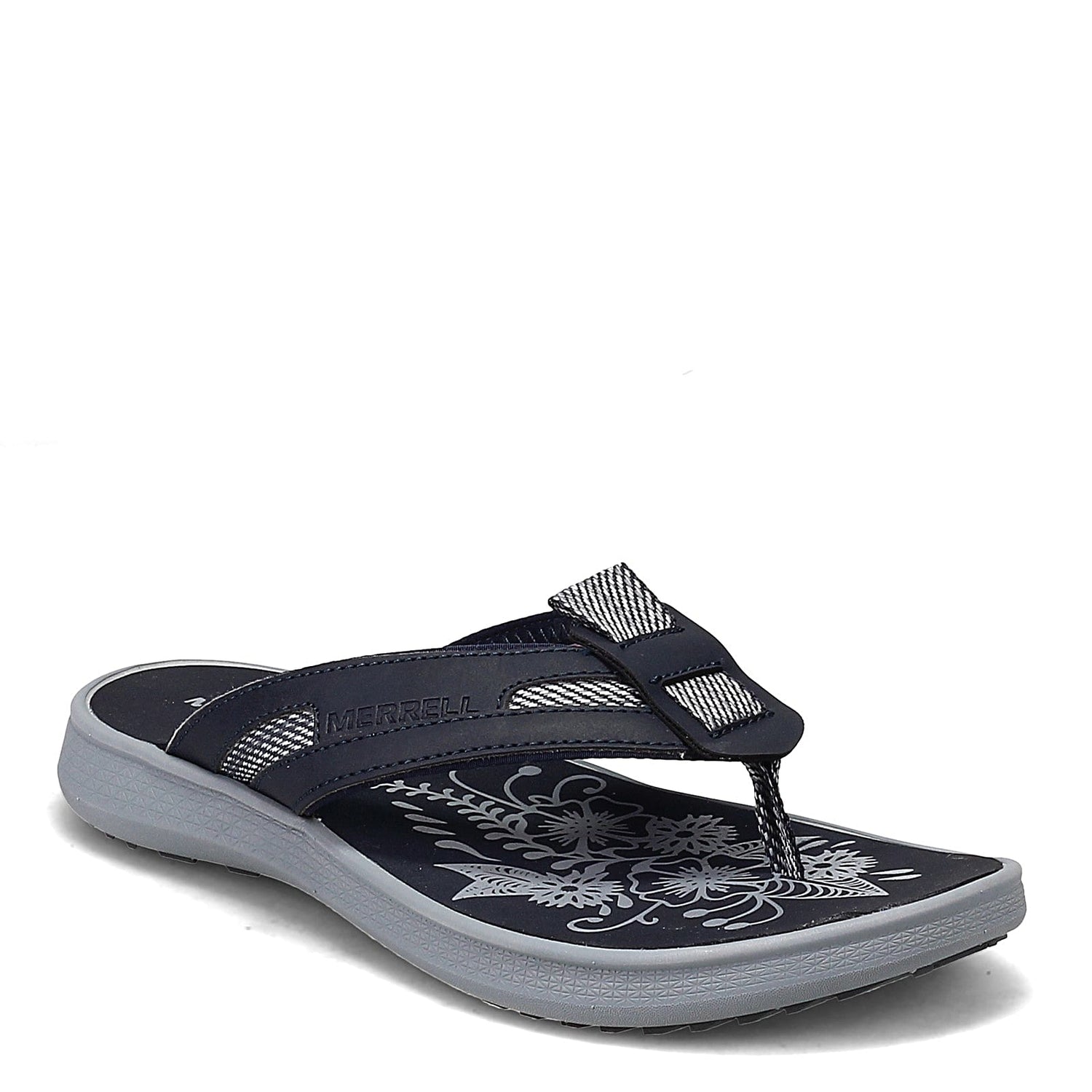 Peltz Shoes  Women's Merrell Lunar Flip Sandal