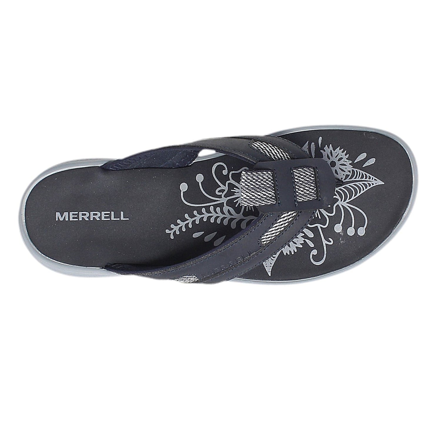 Peltz Shoes  Women's Merrell Lunar Flip Sandal