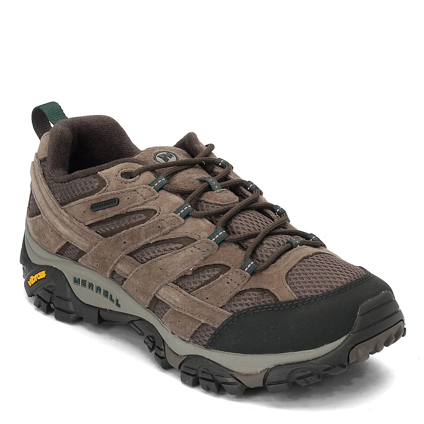 Peltz Shoes  Men's Merrell Moab 2 Waterproof Hiking Shoe - Wide Width