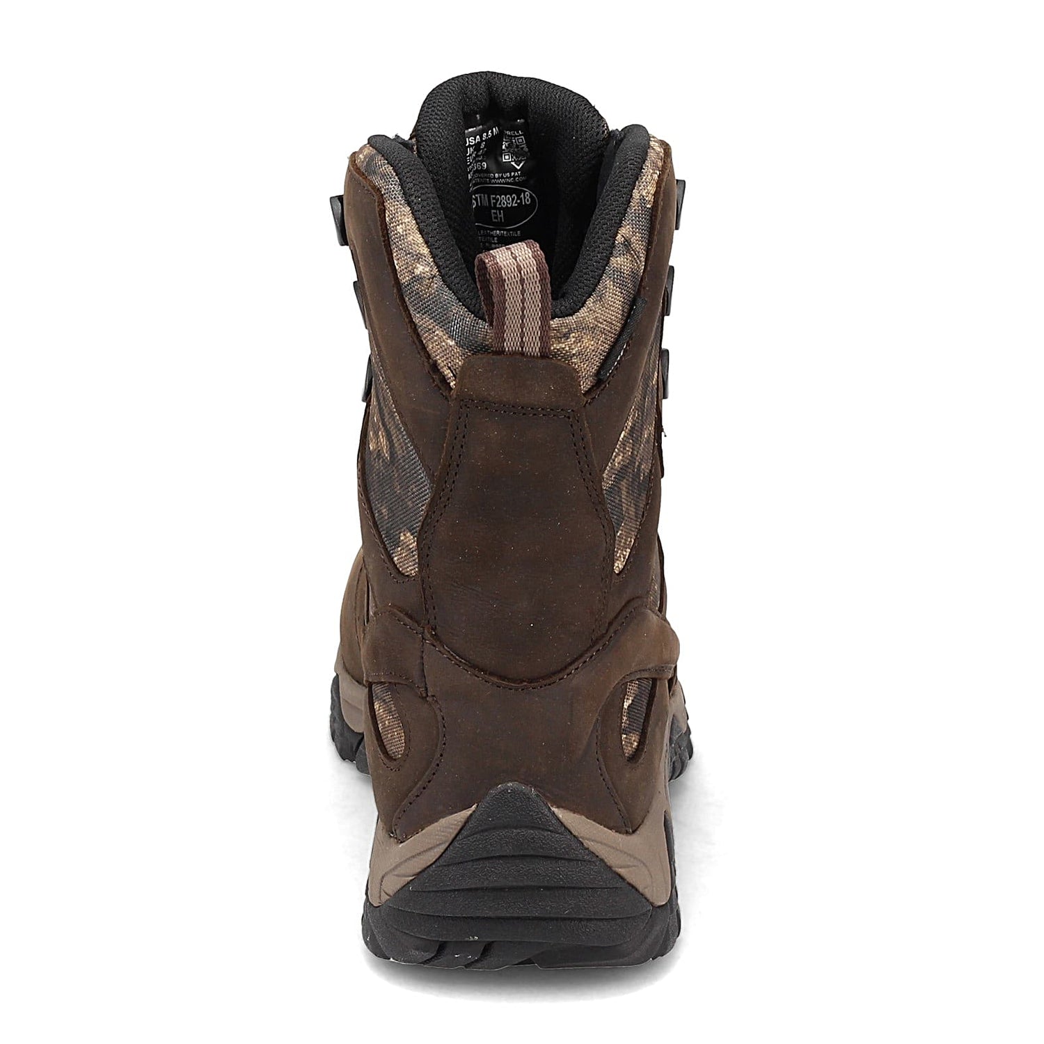 Peltz Shoes  Men's Merrell Moab Timber 8in Waterproof Boot