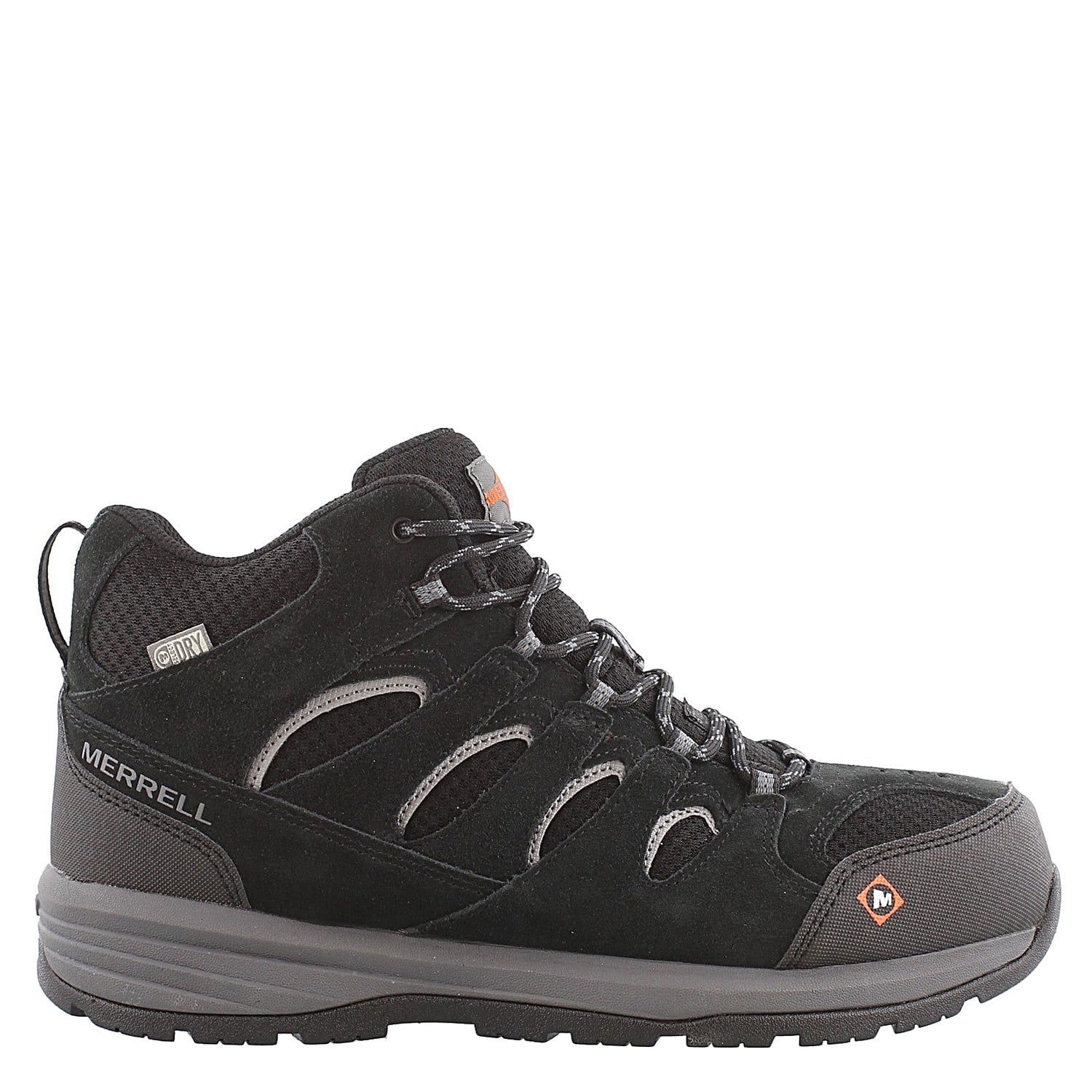 Peltz Shoes  Men's Merrell Windoc Mid Steel Toe Shoes - Wide Width