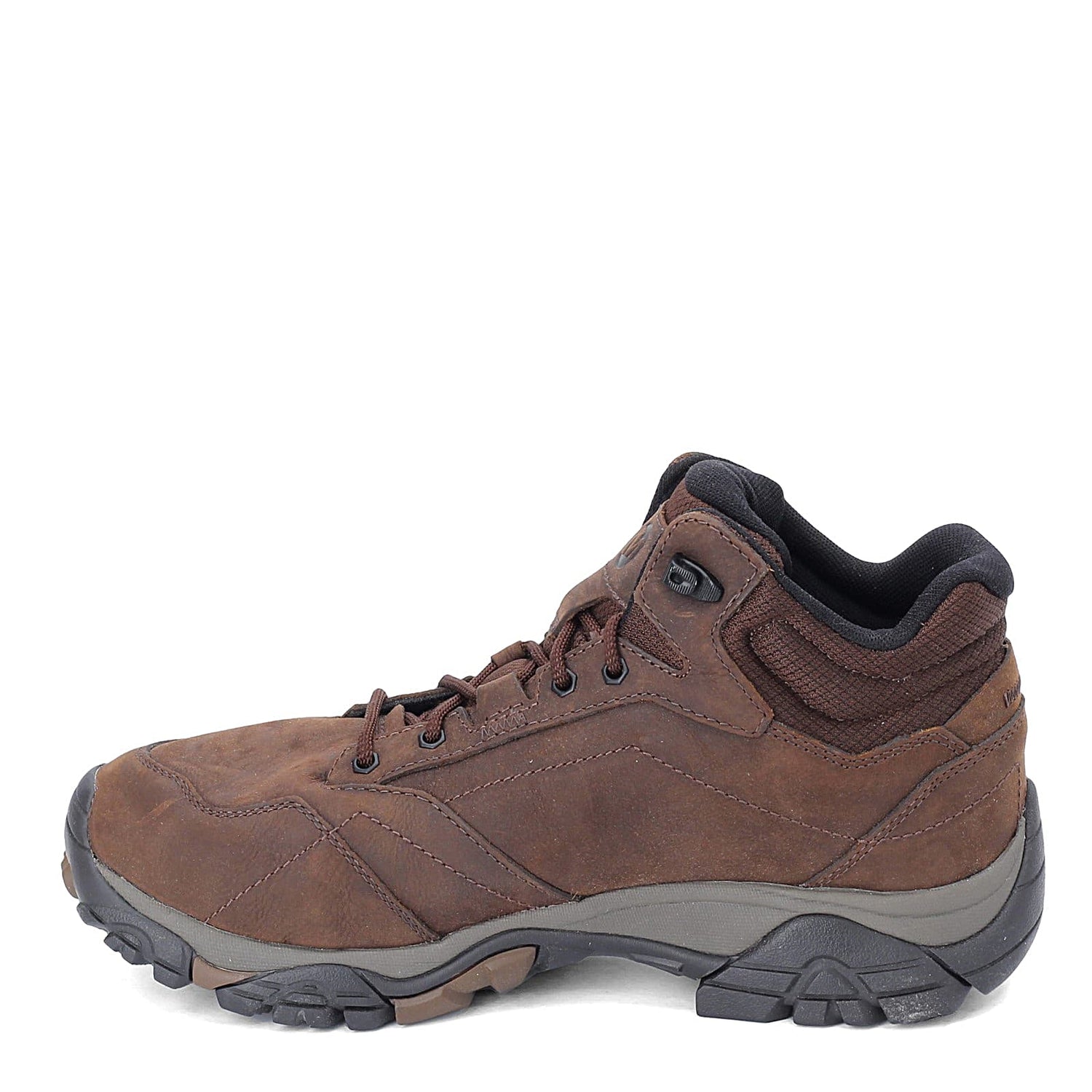 Peltz Shoes  Men's Merrell Moab Adventure Mid Waterproof Hiking Boots - Wide Width