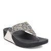 Peltz Shoes  Women's FitFlop Lulu Crystal Thong Sandal