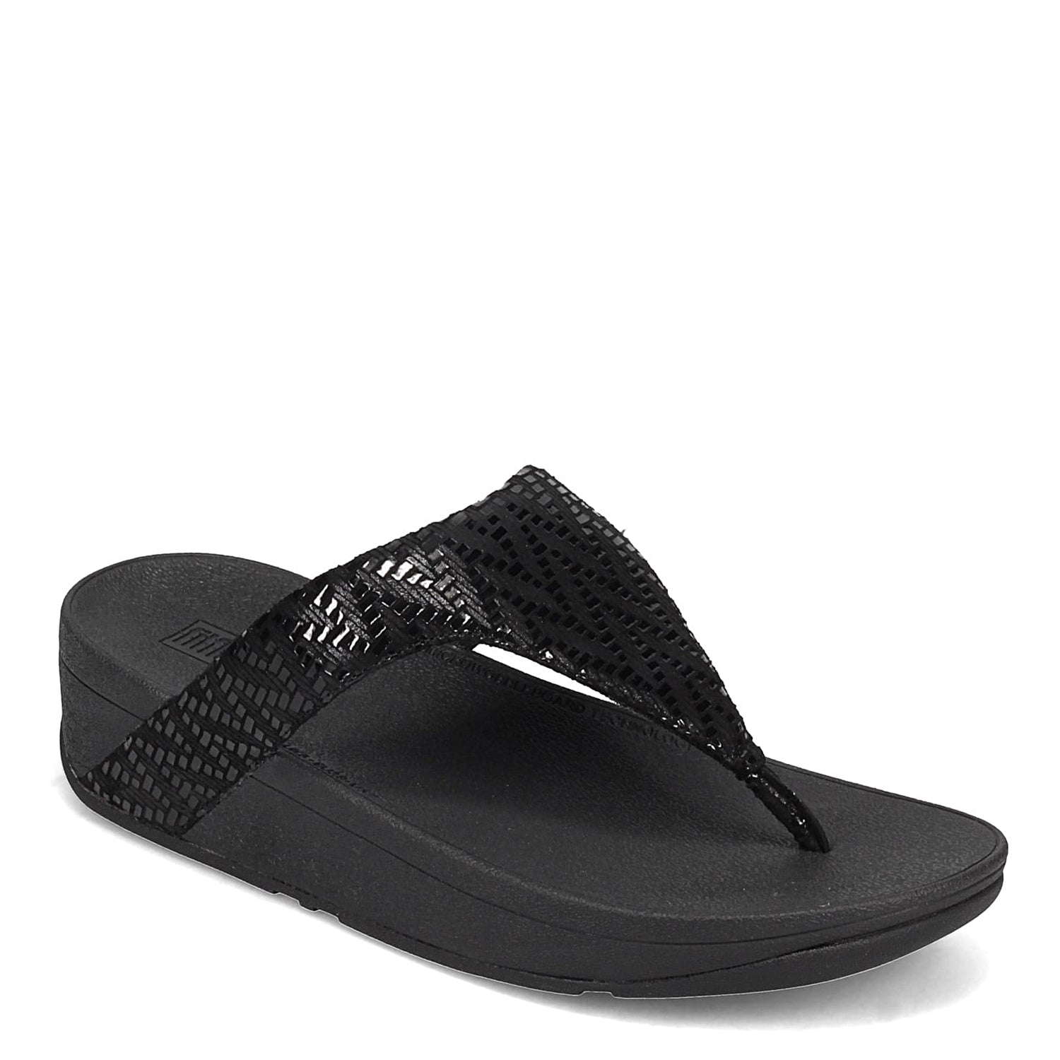 Peltz Shoes  Women's FitFlop Lottie Chevron Sandal