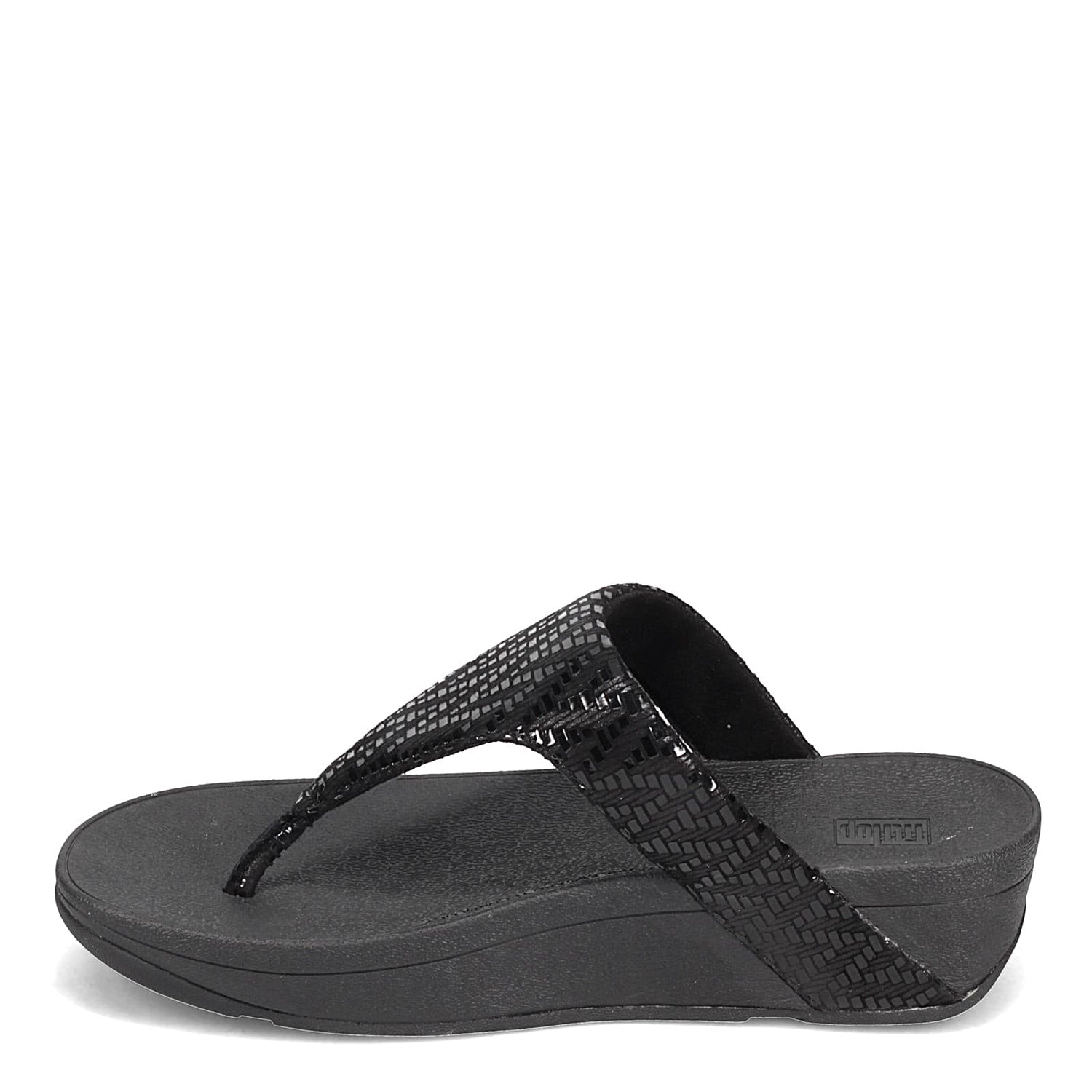 Peltz Shoes  Women's FitFlop Lottie Chevron Sandal