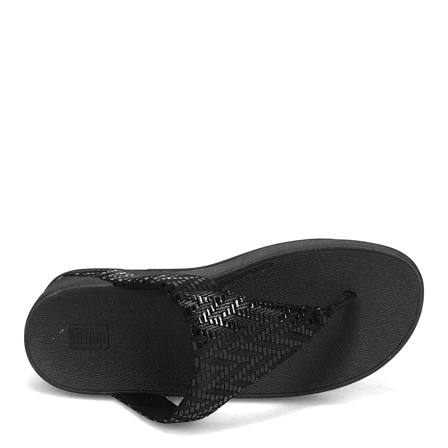 Peltz Shoes  Women's FitFlop Lottie Chevron Sandal