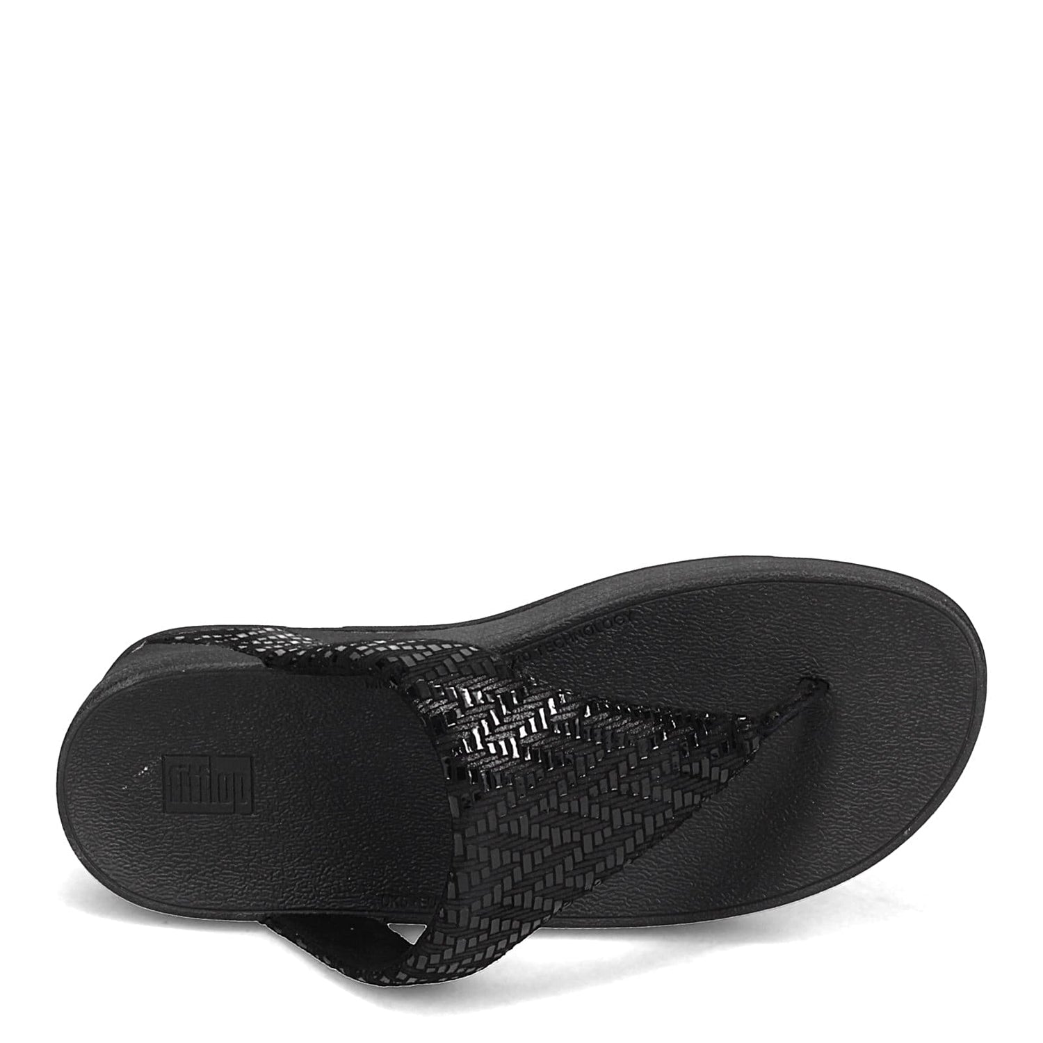 Peltz Shoes  Women's FitFlop Lottie Chevron Sandal