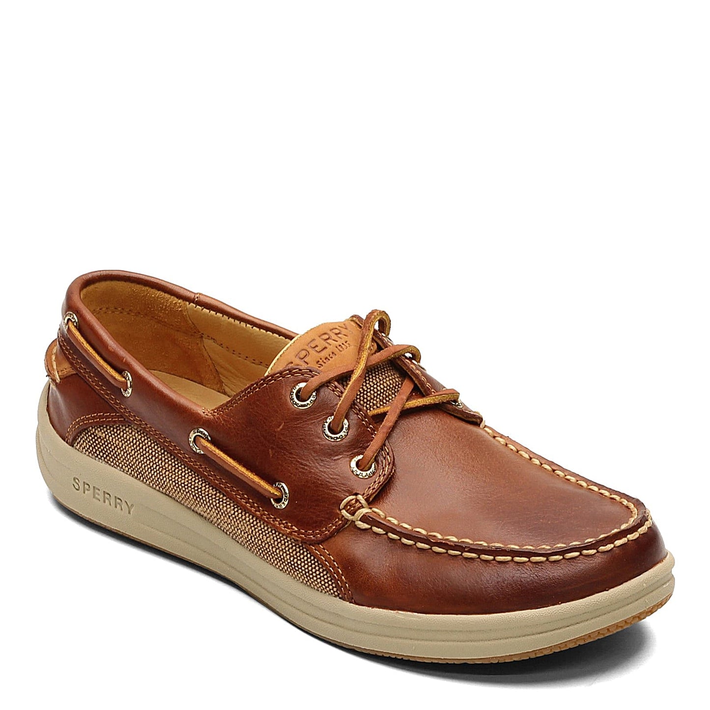 Peltz Shoes  Men's Sperry Gold Cup Gamefish 3-Eye Boat Shoe
