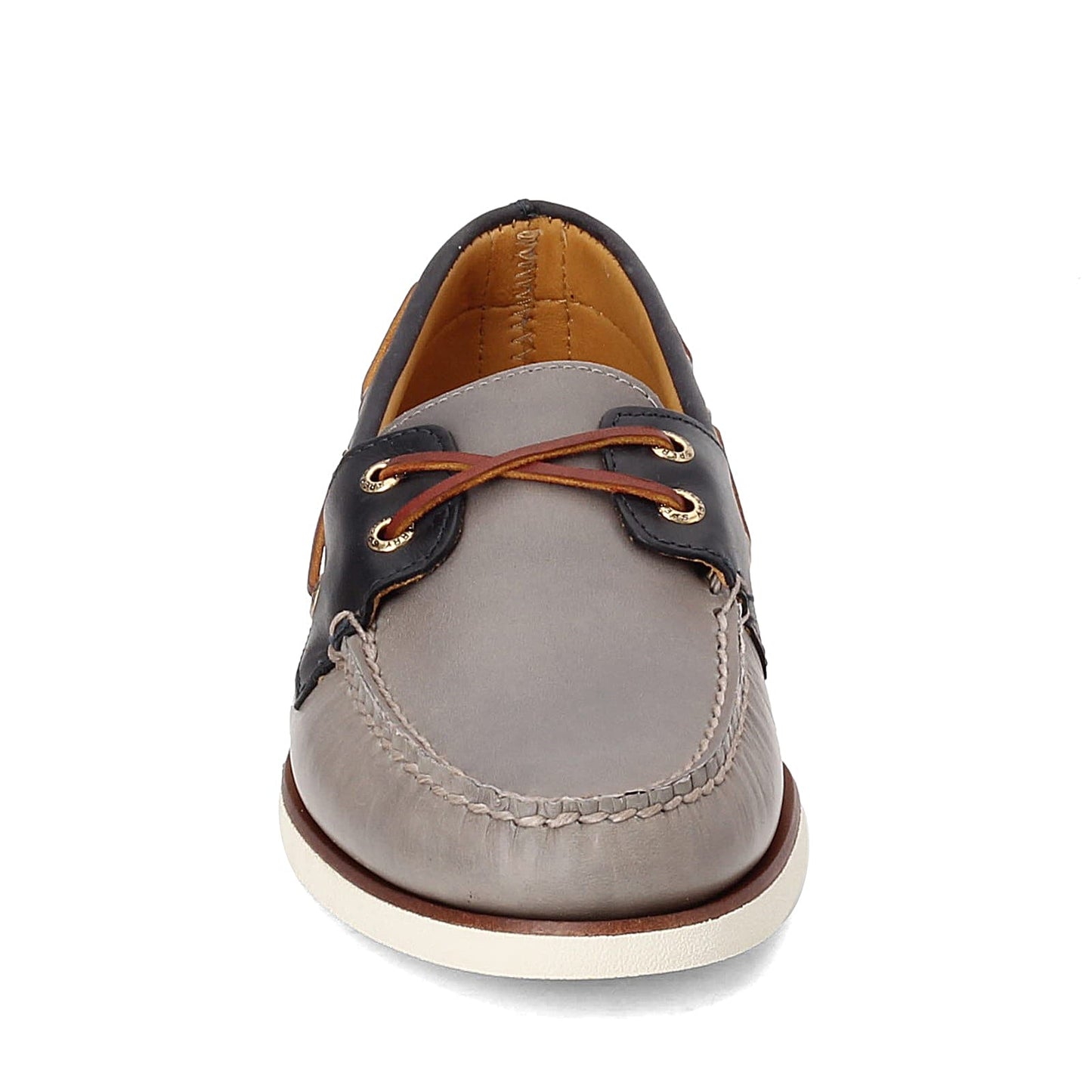 Peltz Shoes  Men's Gold Cup Authentic Original Cross Lace Boat Shoe