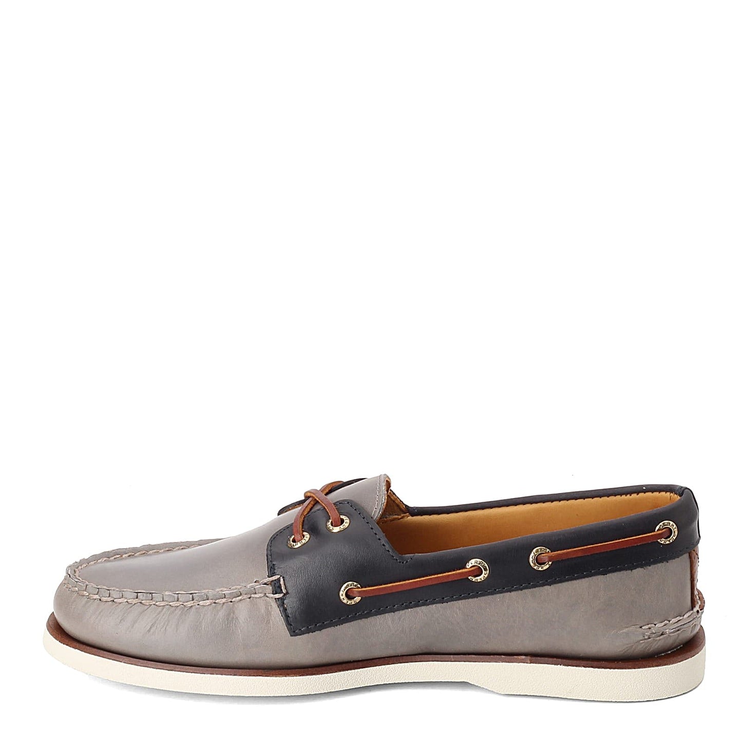 Peltz Shoes  Men's Gold Cup Authentic Original Cross Lace Boat Shoe