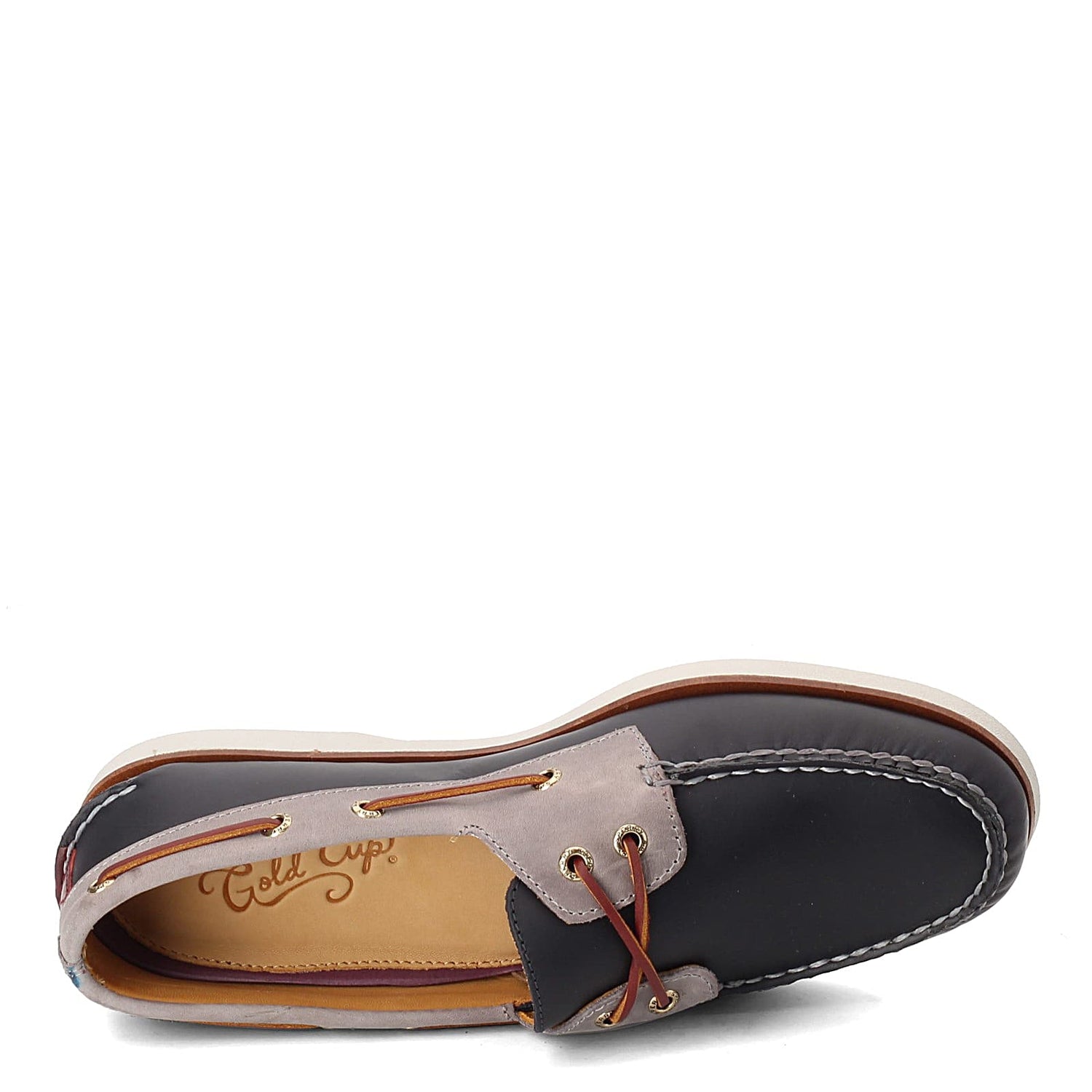 Peltz Shoes  Men's Sperry Gold Cup Authentic Original Cross Lace Boat Shoe