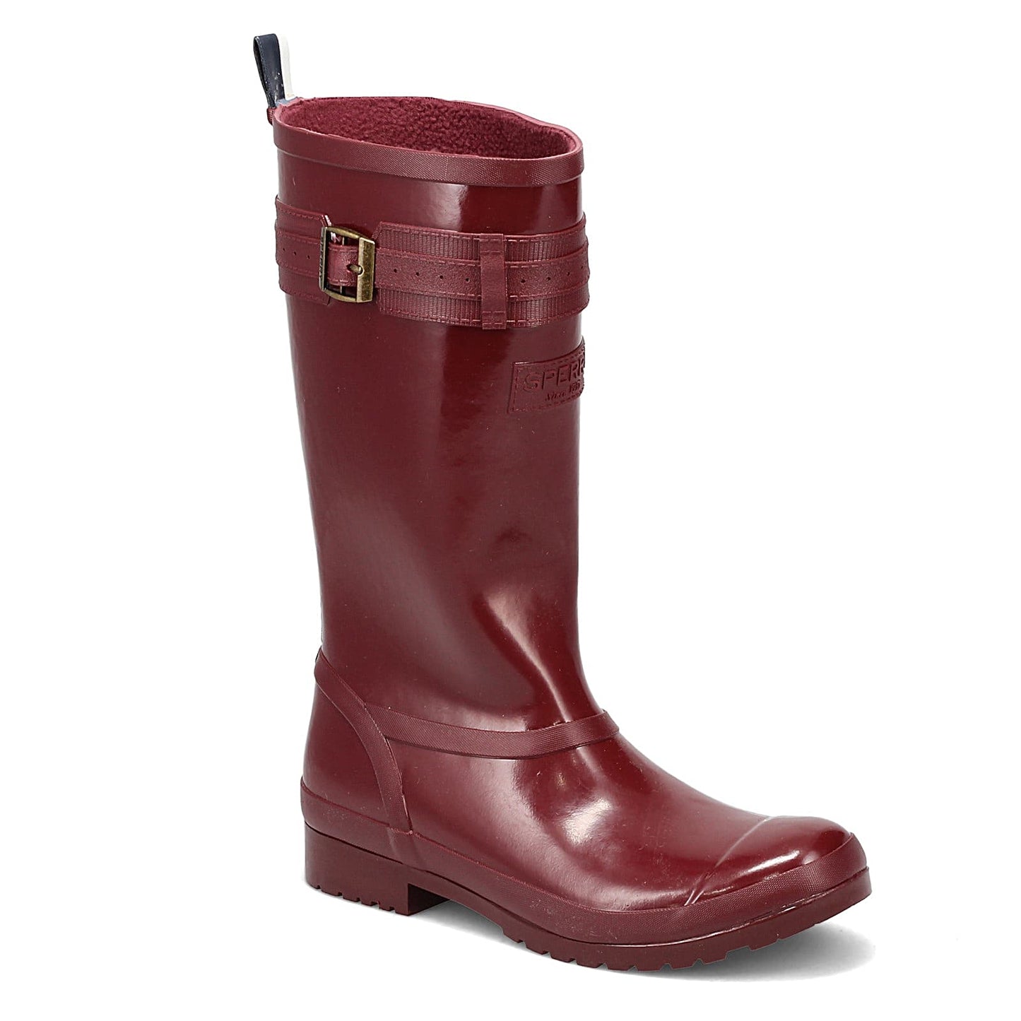 Peltz Shoes  Women's Sperry Walker Atlantic Rain Boot