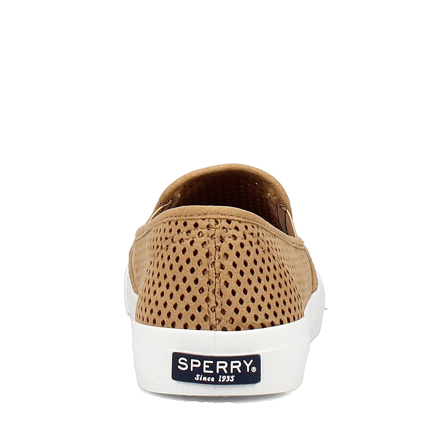 Peltz Shoes  Women's Sperry Seaside Perf Slip-On