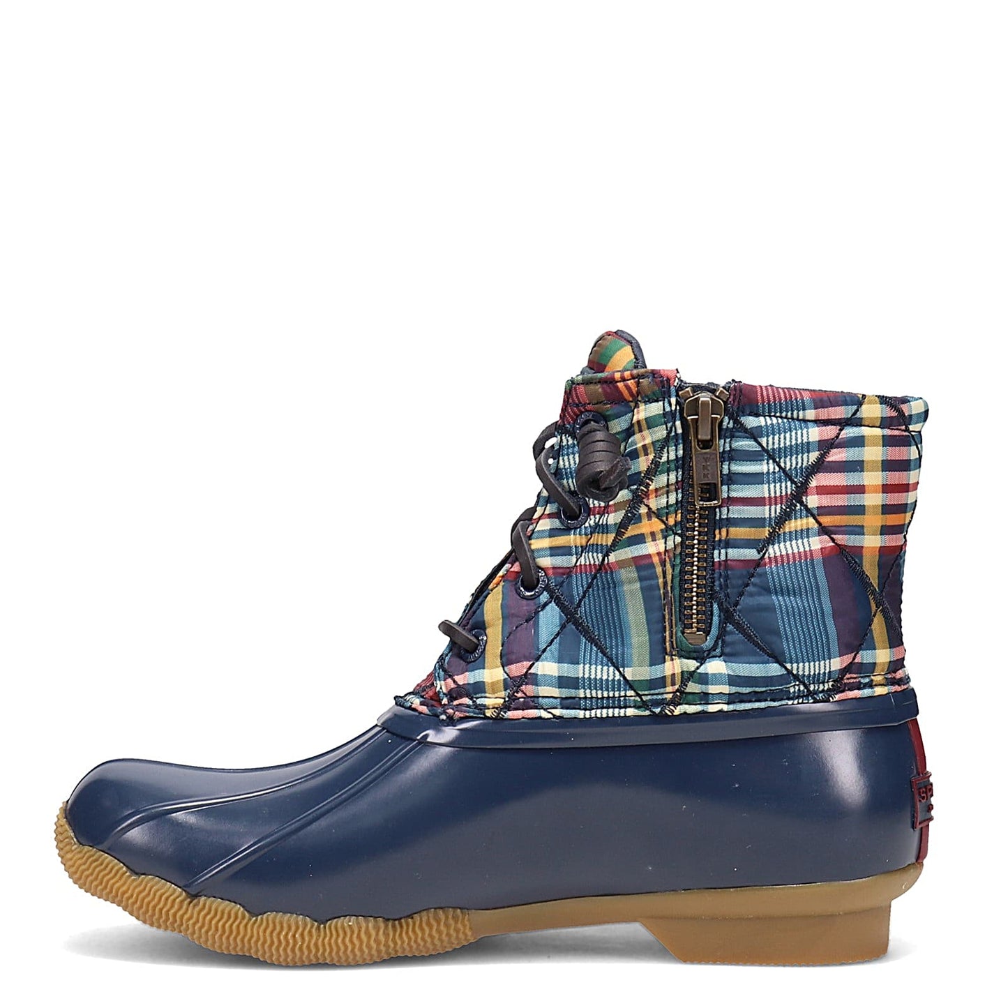 Peltz Shoes  Women's Sperry Saltwater Quilted Nylon Rain Boot