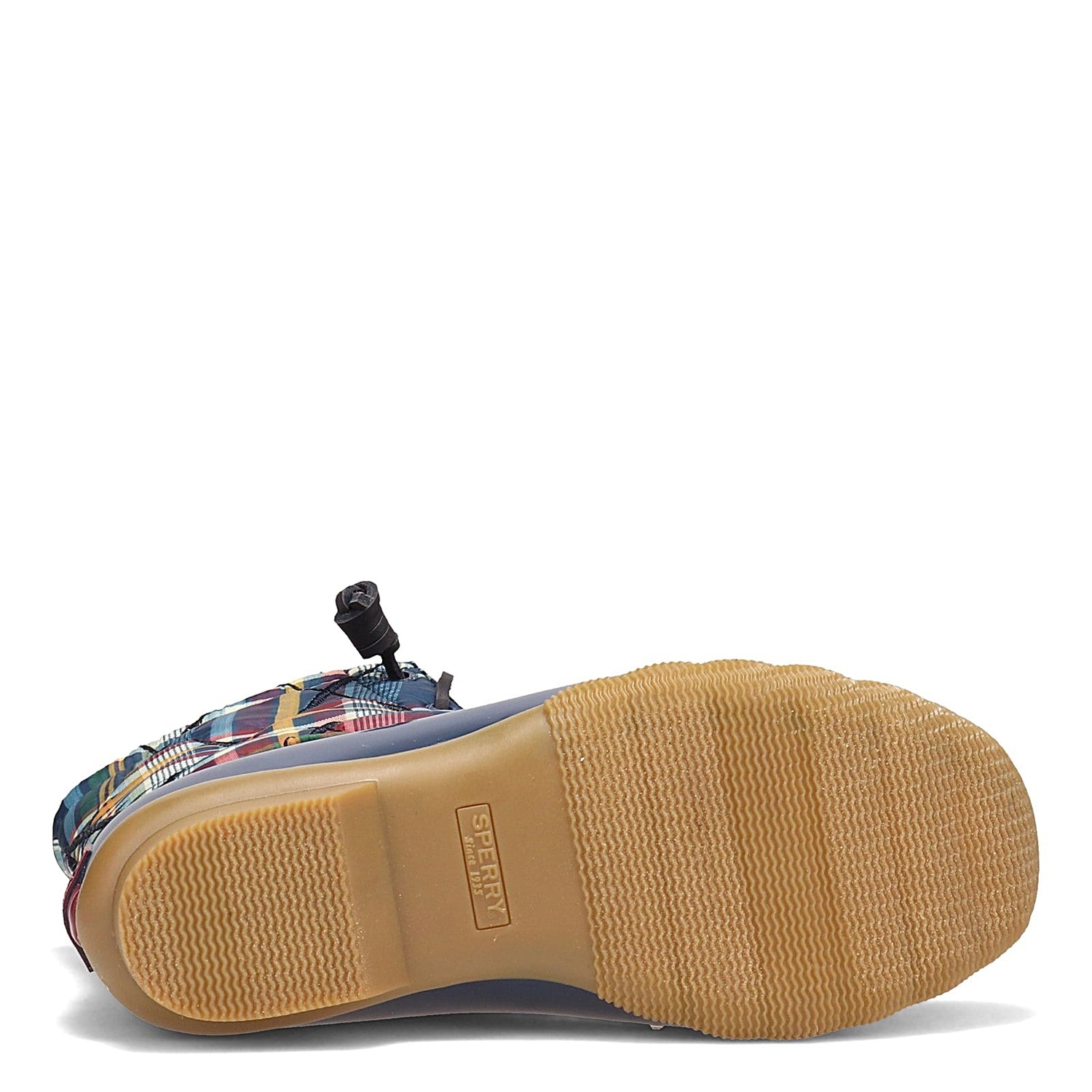 Peltz Shoes  Women's Sperry Saltwater Quilted Nylon Rain Boot