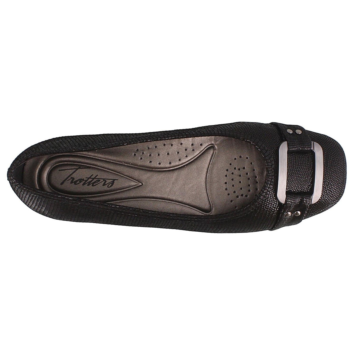 Peltz Shoes  Women's Trotters Sizzle Flat