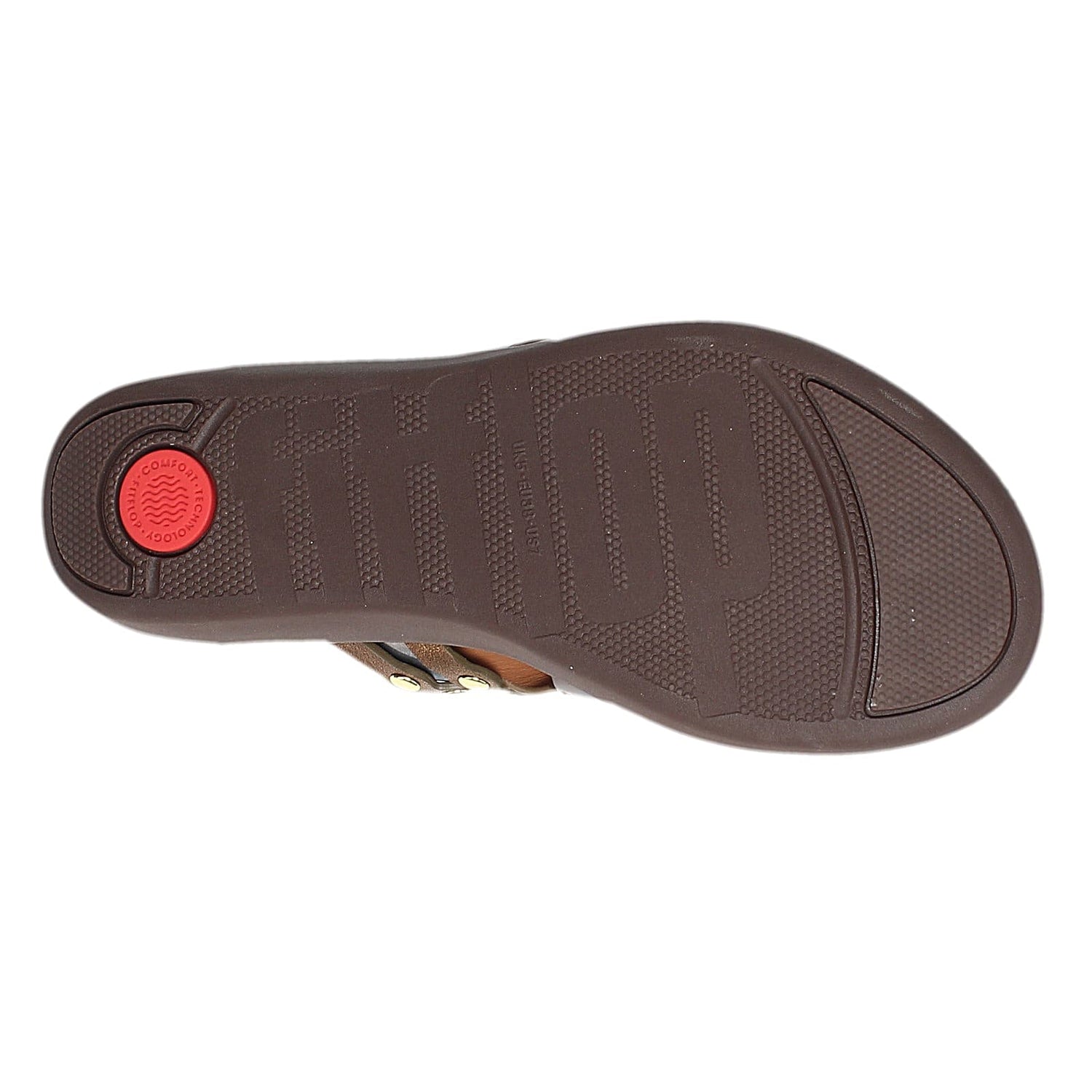 Peltz Shoes  Women's FitFlop Scallop Thong Sandal