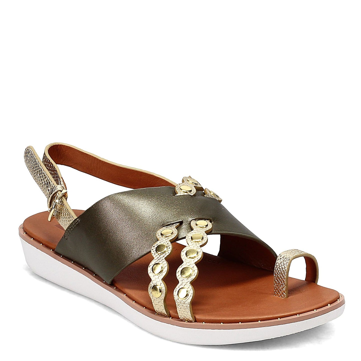 Peltz Shoes  Women's FitFlop Scallop Thong Sandal