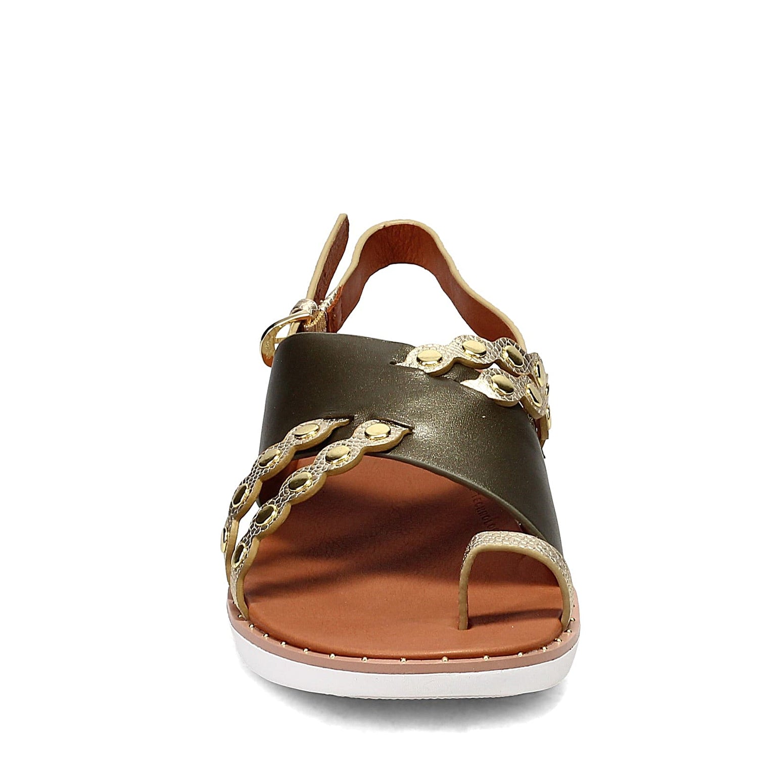 Peltz Shoes  Women's FitFlop Scallop Thong Sandal