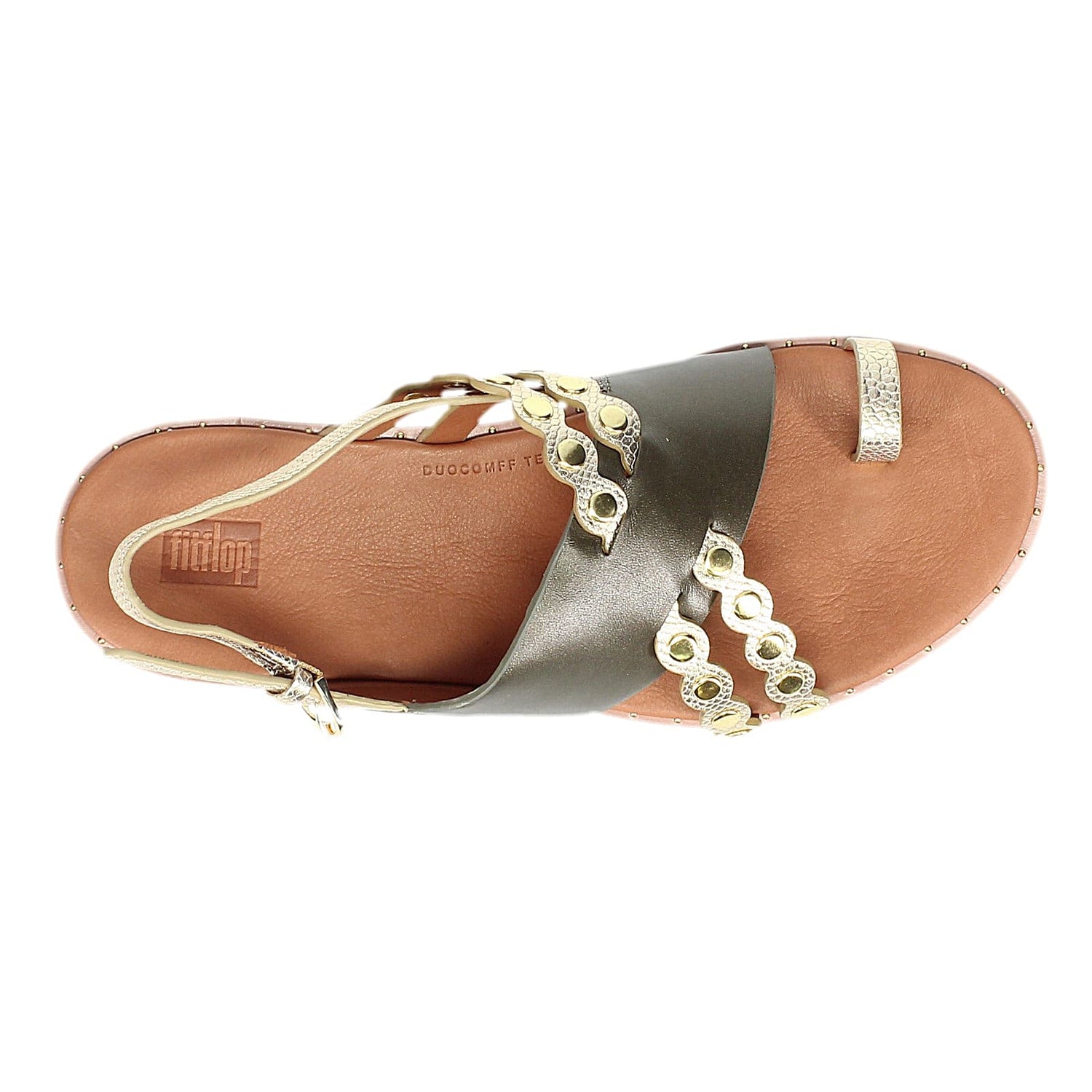 Peltz Shoes  Women's FitFlop Scallop Thong Sandal