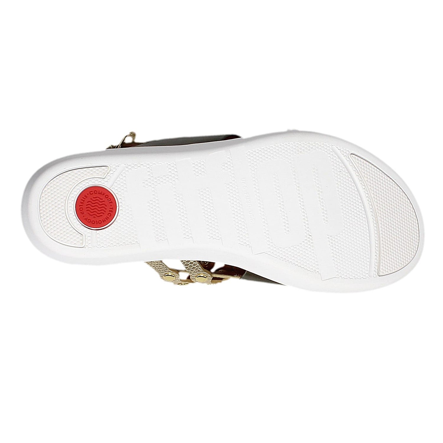 Peltz Shoes  Women's FitFlop Scallop Thong Sandal