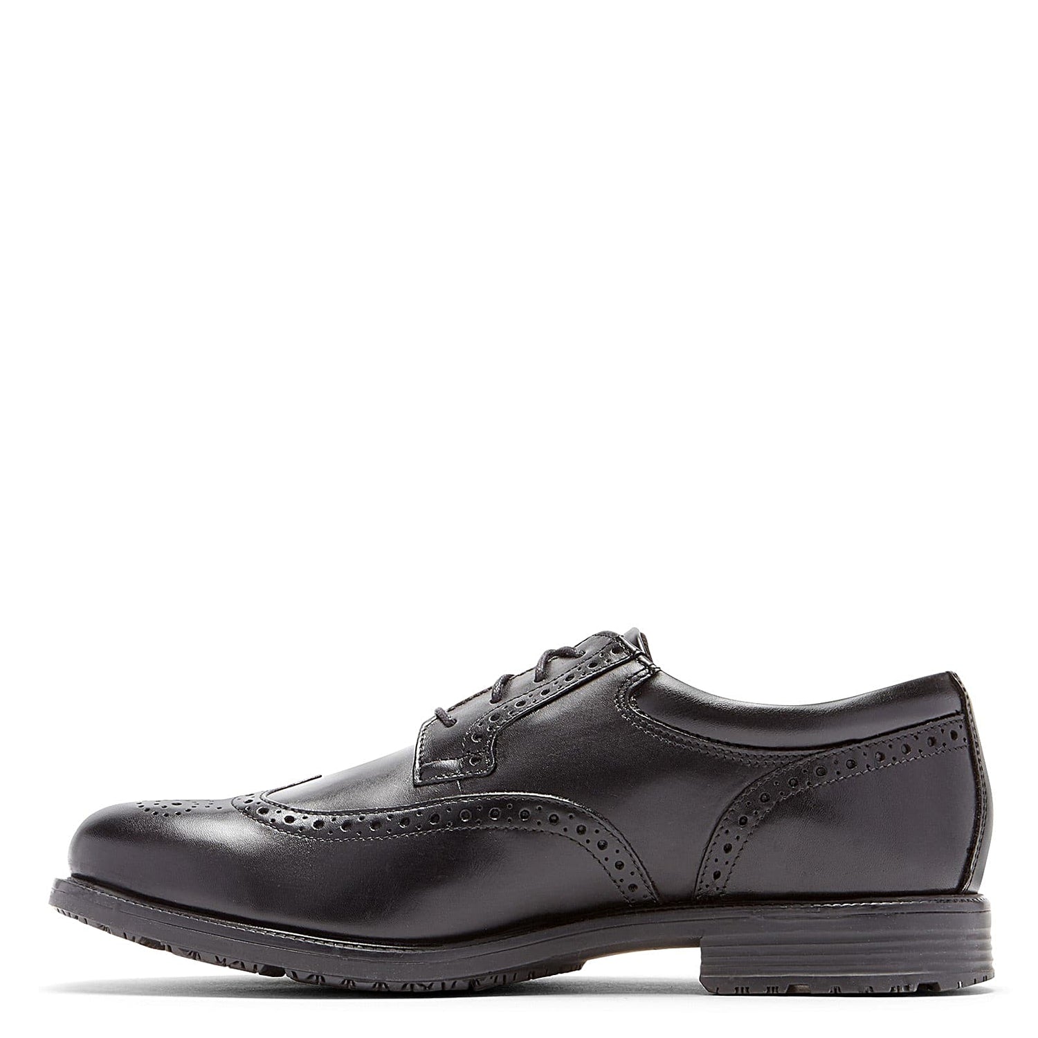 Peltz Shoes  Men's Rockport Essential Details Waterproof Wingtip Oxford