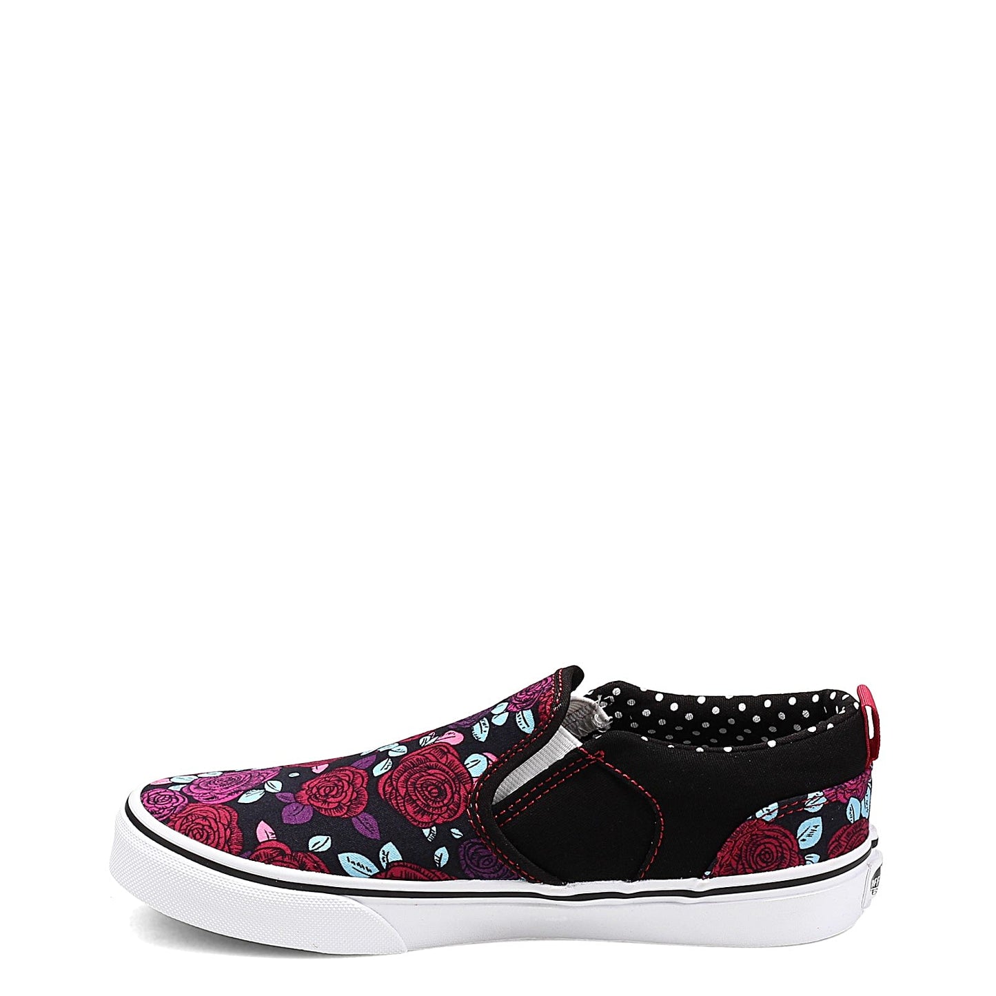 Peltz Shoes  Girl's Vans Asher Sneaker - Little Kid
