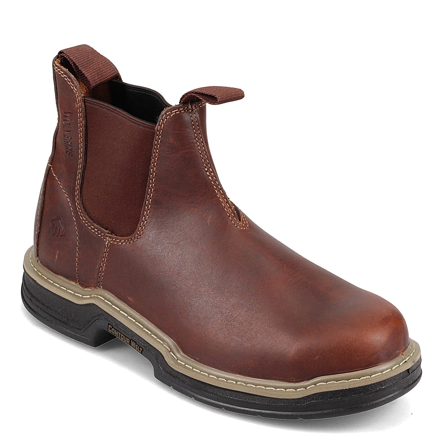 Peltz Shoes  Men's Wolverine Boots Raider Twin-Gore Romeo Steel Toe Work Boot