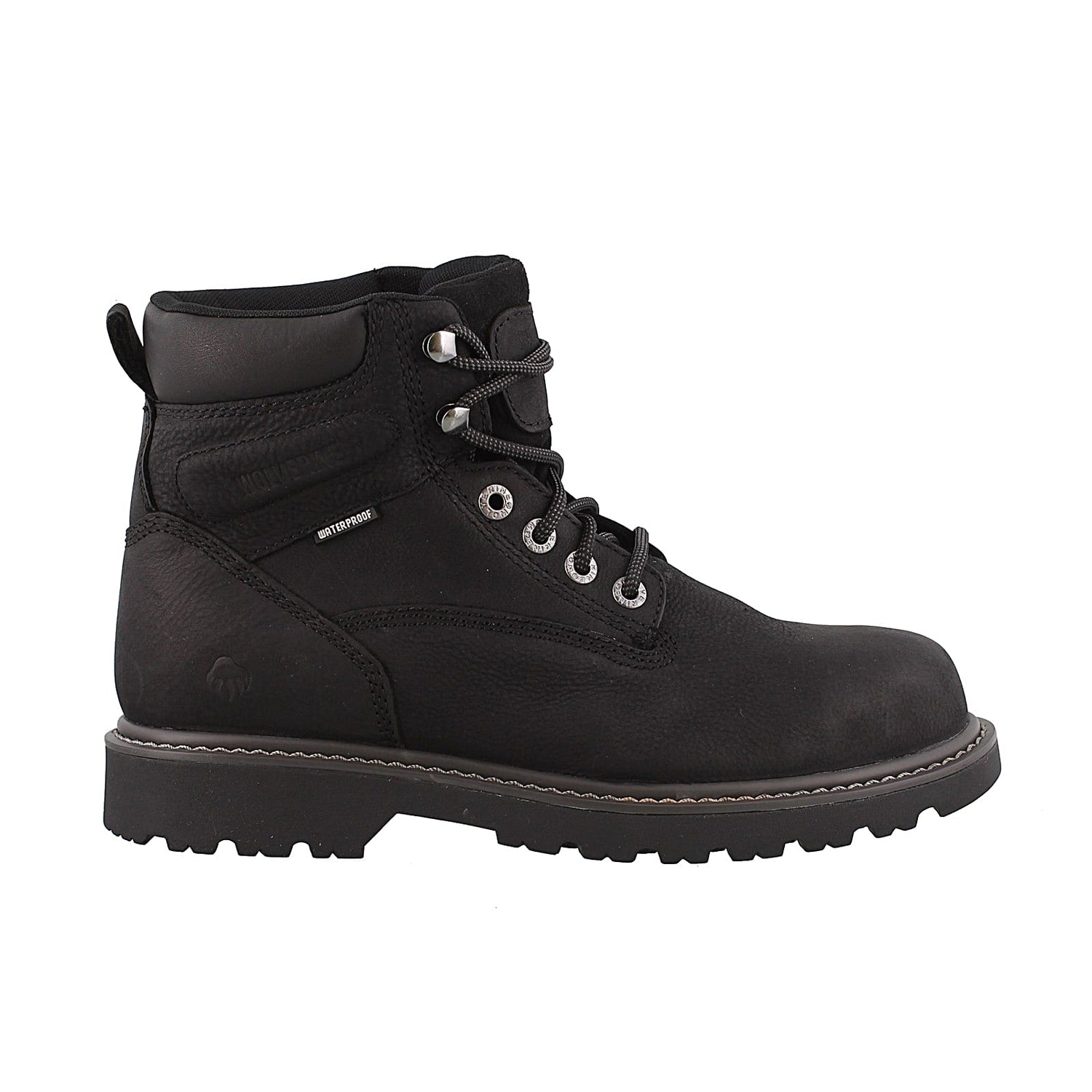 Peltz Shoes  Men's Wolverine Boots Floorhand 6 inch Waterproof Steel Toe Work Boots