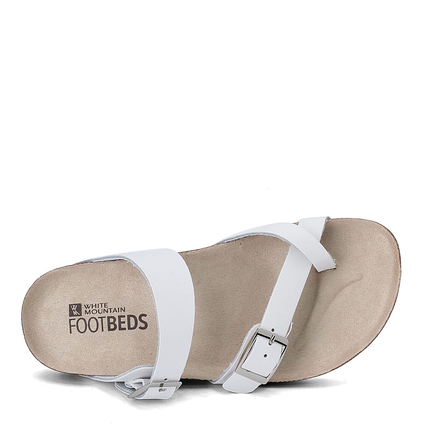 Peltz Shoes  Women's White Mountain Gracie Sandal